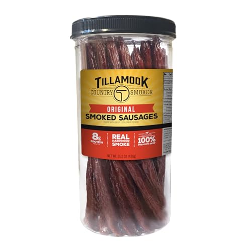 Tillamook Country Smoker Real Hardwood Smoked Sausages, Original Beef 15.2-Oz Deal