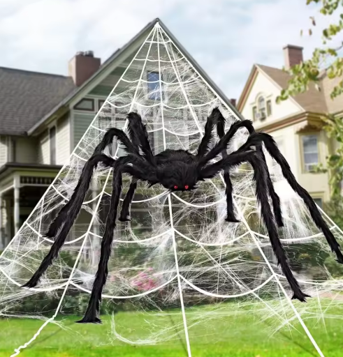 Halloween Spider Web Decoration