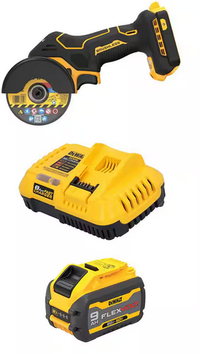 Dewalt 20V XR Lithium-Ion Cordless 3 in. Cut-Off Tool with 9.0Ah Battery