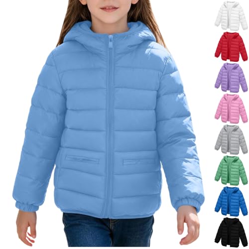 Girls Puffer Jacket Hooded