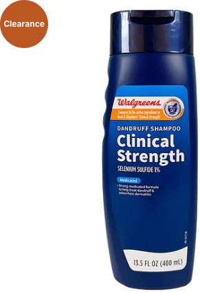 Walgreens Clinical Strength Dandruff Shampoo 13.5 fl oz