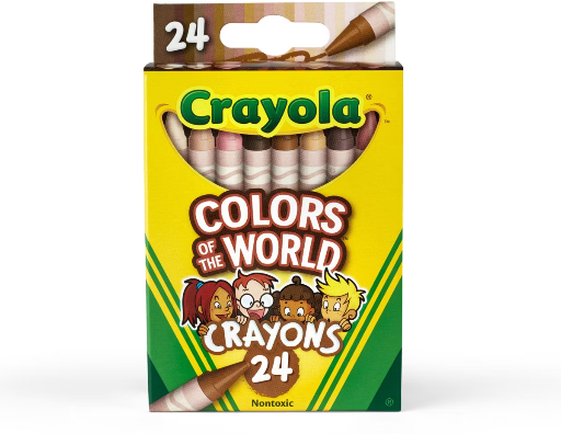 Crayola 24-Count Colors of the World Skin Tone Crayons Deal