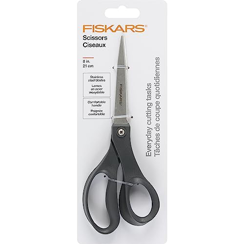 Fiskars 8" Everyday Stainless Steel Scissors