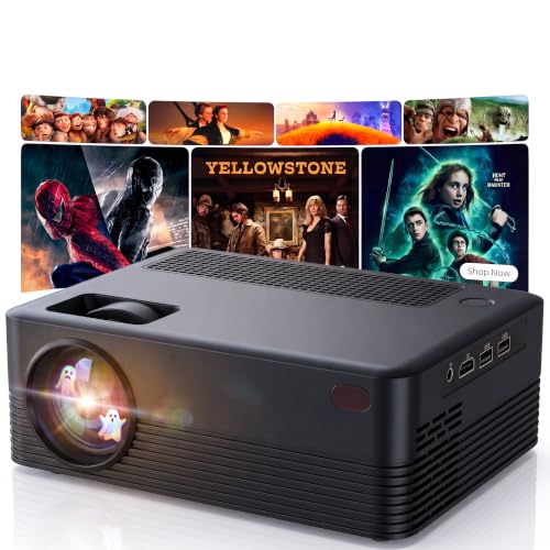 Smart Projector with Wi-Fi and Bluetooth
