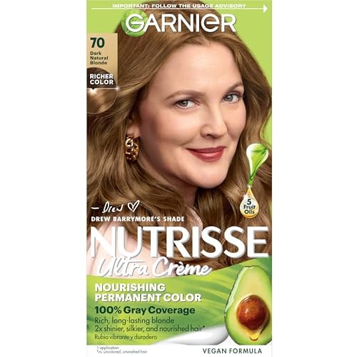 Garnier Nutrisse Ultra Creme Color #70 Dark Natural Blonde
