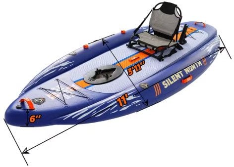 Nawakar Inflatable Fishing Boat