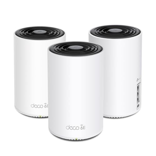 3-Pack TP-Link Deco XE75 AXE5400 Tri-Band WiFi 6E Mesh System