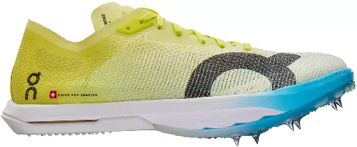 On Women's Cloudspike Citius 2 Track and Field Shoes (Yellow/White)