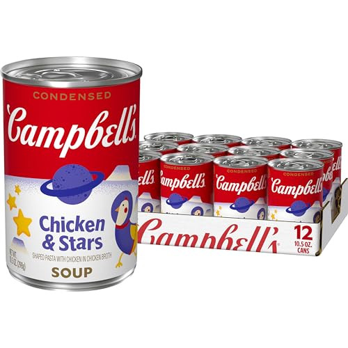 12-Pack 10.5-Oz Campbell's Condensed Kids Soup (Chicken & Stars)