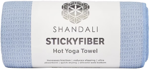 Shandali Gosweat Hot Yoga Towel in Blue