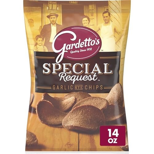 Gardetto's Special Request Garlic Rye Chips Snack Bag 14-Ounce Deal