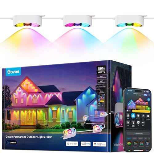 Govee Permanent Outdoor Lights Prism 150ft