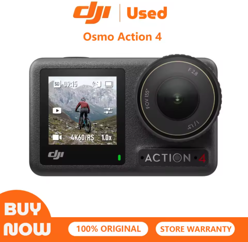 Refurb: DJI Osmo Action 4 Used Waterproof Action Camera Deal