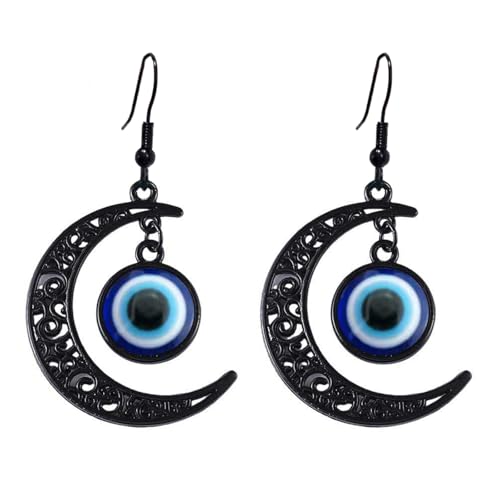 Gothic Moon Earrings