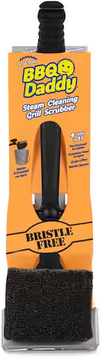 YMMV | BBQ Daddy Grill Brush - Bristle Free Steam Cleaning Scrubber Deal