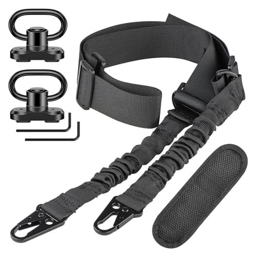 CVLIFE Two Point Sling with 2 Pack Swivels