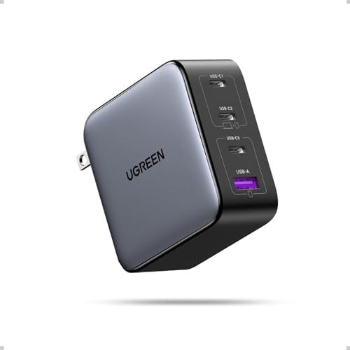 UGREEN 100W Nexode 4-Port (3x USB-C + 1x USB-A) GaN Compact Foldable Wall Charger Deal