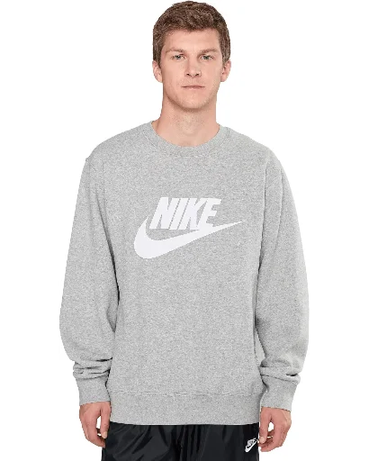 Nike Club Brushed Fleece Crew Pullover Sweater Deal