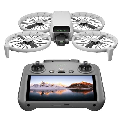 DJI Flip Follow Me Drone w/ RC 2 Screen Remote Controller & 4K Camera