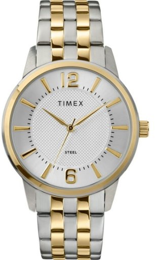 Timex Men's Steel 3-Hand 40mm Watch