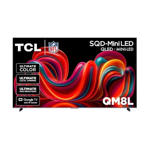 TCL Class QM8L Series 144Hz SQD-Mini-LED QLED Smart TV Deal