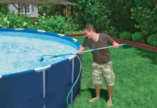 Intex Basic Pool Cleaning Kit with Wall Brush, Leaf Skimmer Net, and Vacuum Head Deal