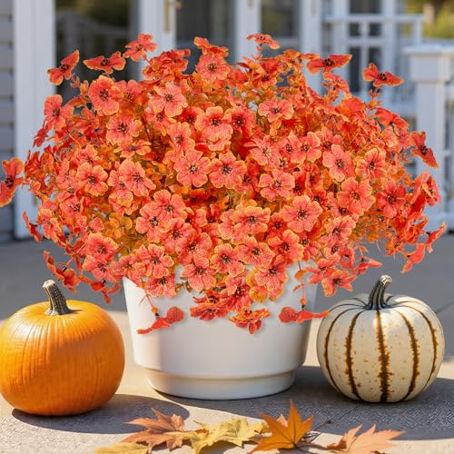14 Bundles Artificial Fall Flowers Deal