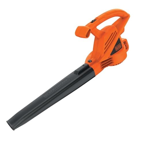 BLACK+DECKER Electric Leaf Blower 180 MPH 180 CFM 7-Amp Corded
