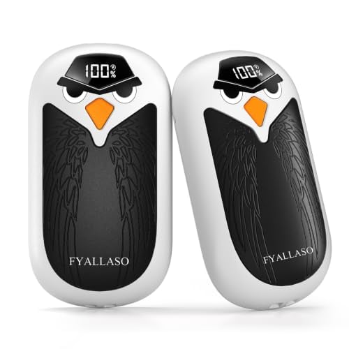 FYALLASO Rechargeable Hand Warmers 2-Pack with LED Display Deal