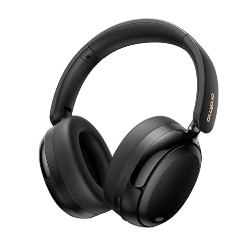 Oraimo Wireless Over-Ear Headphones with ANC, 65H Playtime, Black Deal