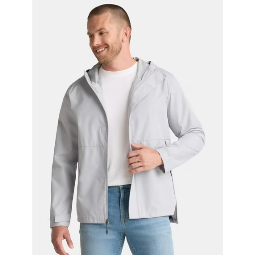 Ozark Trail Men's Rain Jacket with Hood