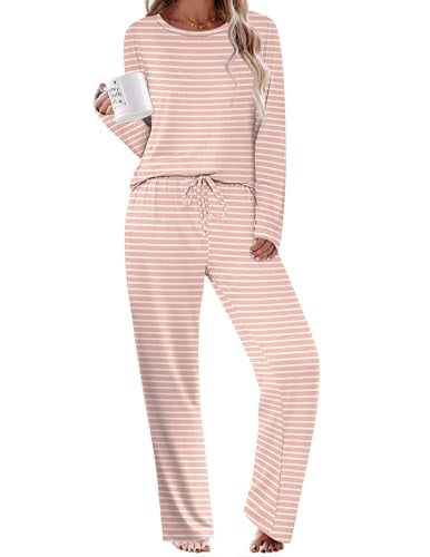 Ekouaer 2 Piece Long Sleeve Soft Lounge Set Deal
