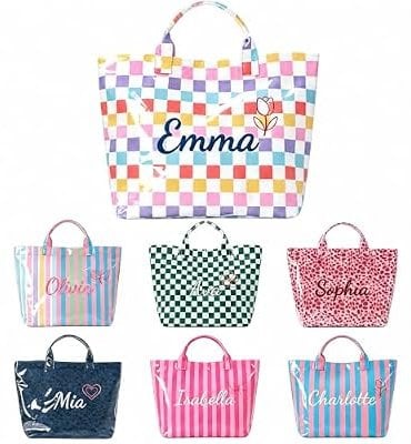 Custom Embroidered Waterproof Tote Bag