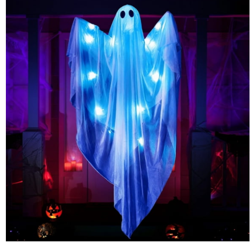 47 Inch LED Hanging Ghosts Halloween Decor