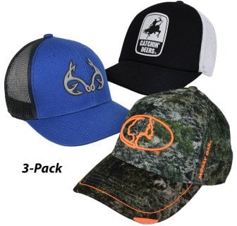 Outdoor Adjustable Cap Bundle 3-Pack Deal