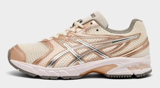 Asics Women's Gel-DS Trainer 14 Shoes (Cream/Rose Gold, Sizes 6-8) Deal