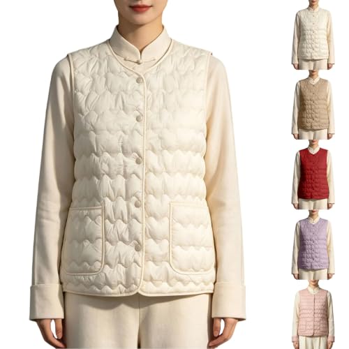 Lightweight Button Quilted Vest Deal