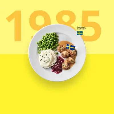 Ikea 5-Piece Swedish Meatballs Entree