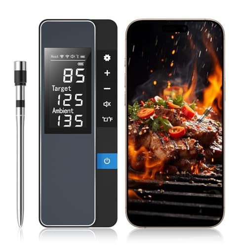 Chihod Smart Bluetooth Wireless Meat Thermometer w/ Real-Time Monitoring & App Control Deal