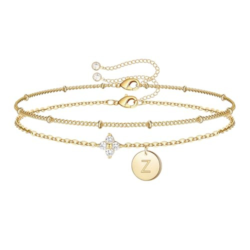 M MOOHAM Initial Bracelets