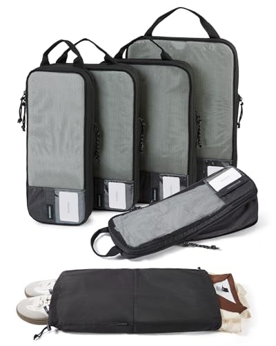 BAGSMART 6 Set Compression Packing Cubes Deal