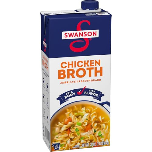 18 x 32-Oz Swanson 100% Natural Chicken Broth