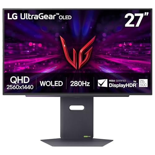 LG UltraGear 27GX700A 27" QHD 280Hz Tandem OLED Gaming Monitor Deal