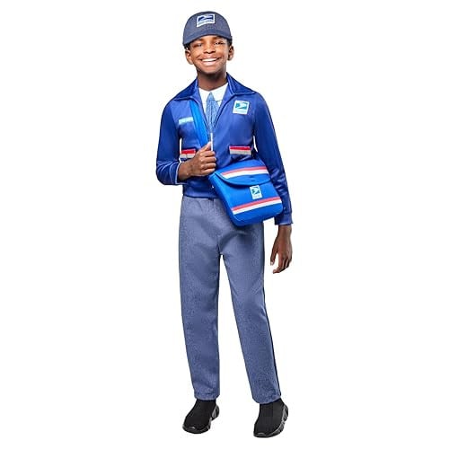Rubies USPS Letter Carrier Costume for Kids, Unisex Medium