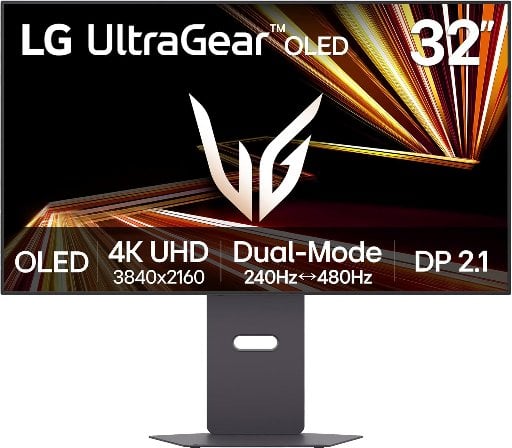 LG UltraGear 32" 4K UHD OLED Gaming Monitor Deal
