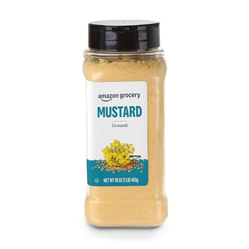 Amazon Grocery Ground Mustard 16-Oz
