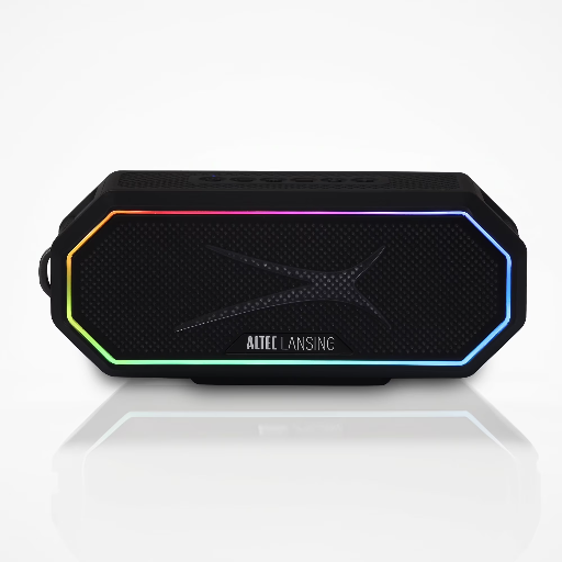 Open Box Altec Lansing Hydra Jolt 2.0 Everything Proof Wireless Magnetic Portable Bluetooth Speaker, Black Deal