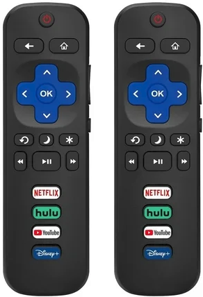 Replacement Remote Control for Roku TV 2-Pack
