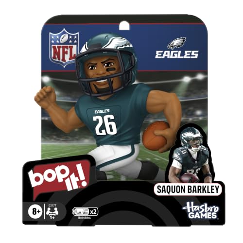 Hasbro Gaming Bop It! Saquon Barkley Edition Game