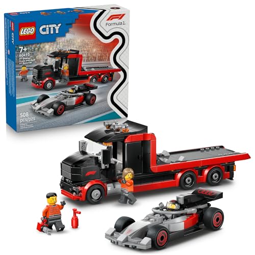 LEGO City F1 Display Truck + Audi F1 Race Car (60493) 508-Pc